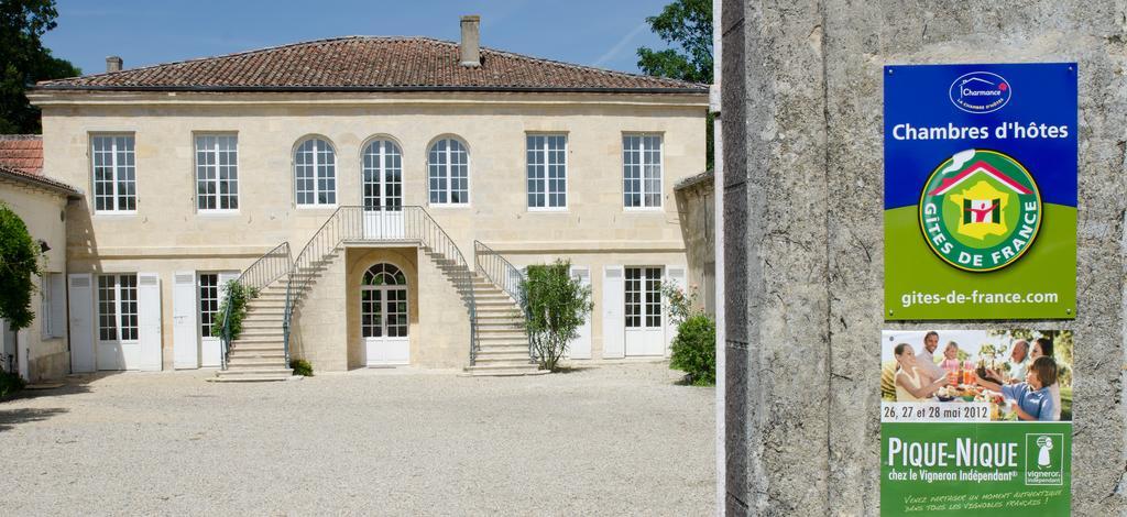Chateau Beau-Site Panzió Portets Kültér fotó